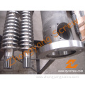 65/132 Conical Twin Screw Barrel for PVC / WPC